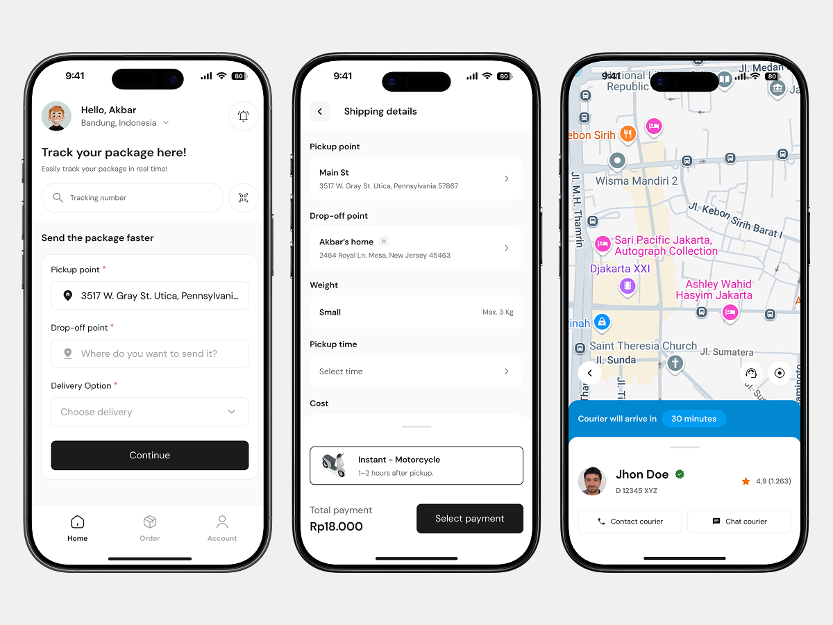 Booking & Courier Matching